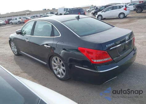 2012 Hyundai Equus Signature z USA, uszkodzony, nr VIN KMHGH4JH3CU044814